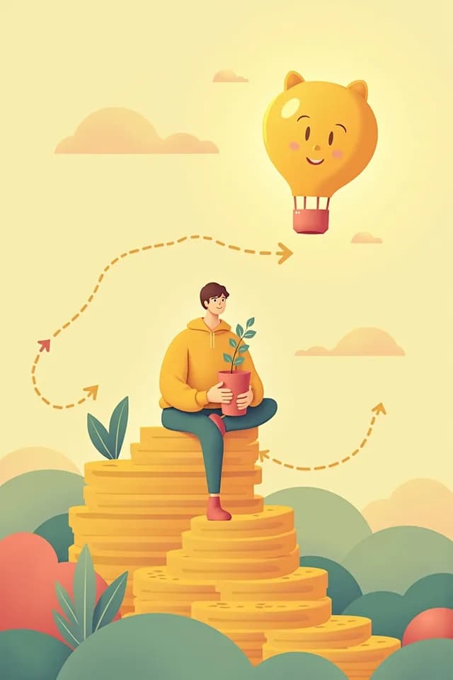 Cover of "Financial Goals", a real book generated with Ebook Creator